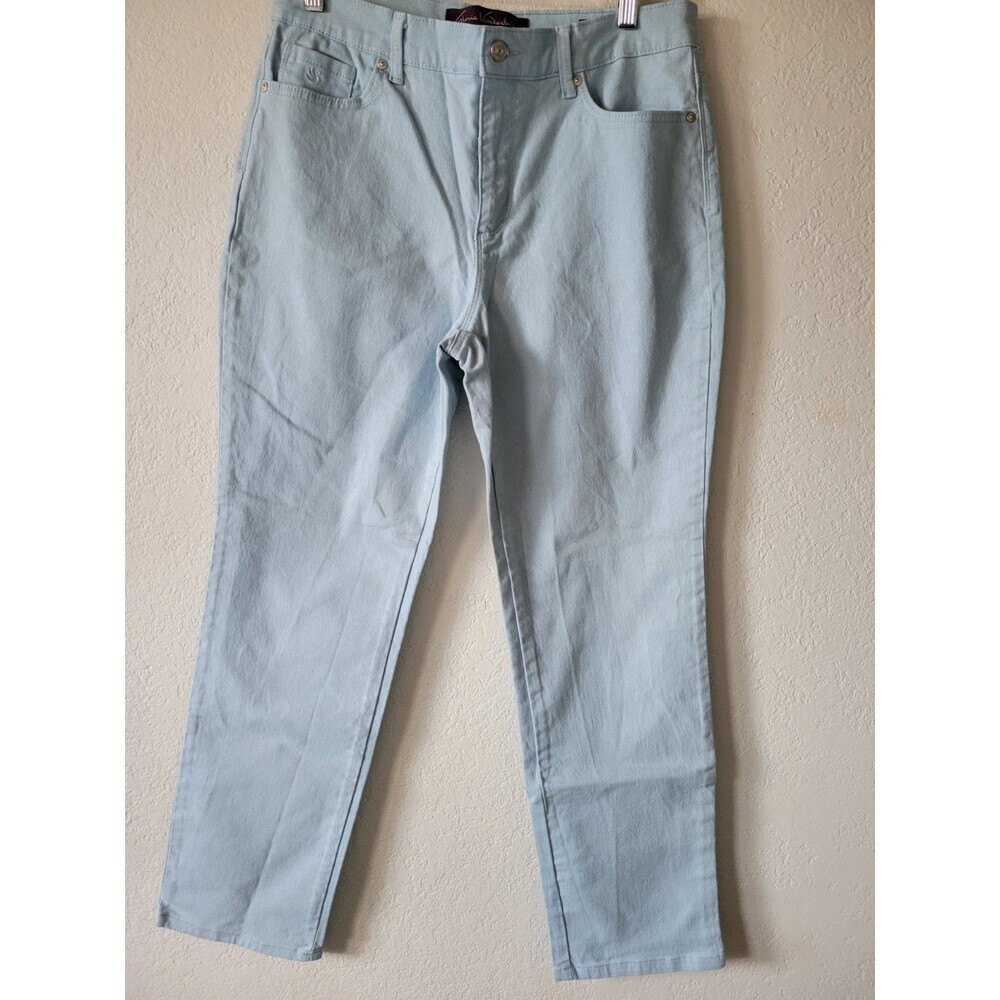 New Gloria Vanderbilt Amanda Women's Jeans size 10 Light Blue  & Cotton - Picture 4 of 13